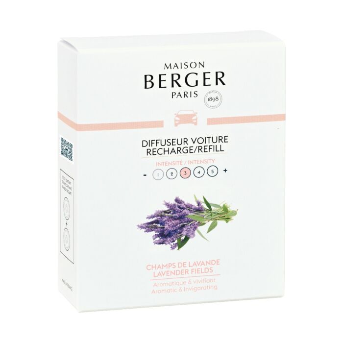 Maison Berger Set of 2 Lavender Fields Ceramic Refills0